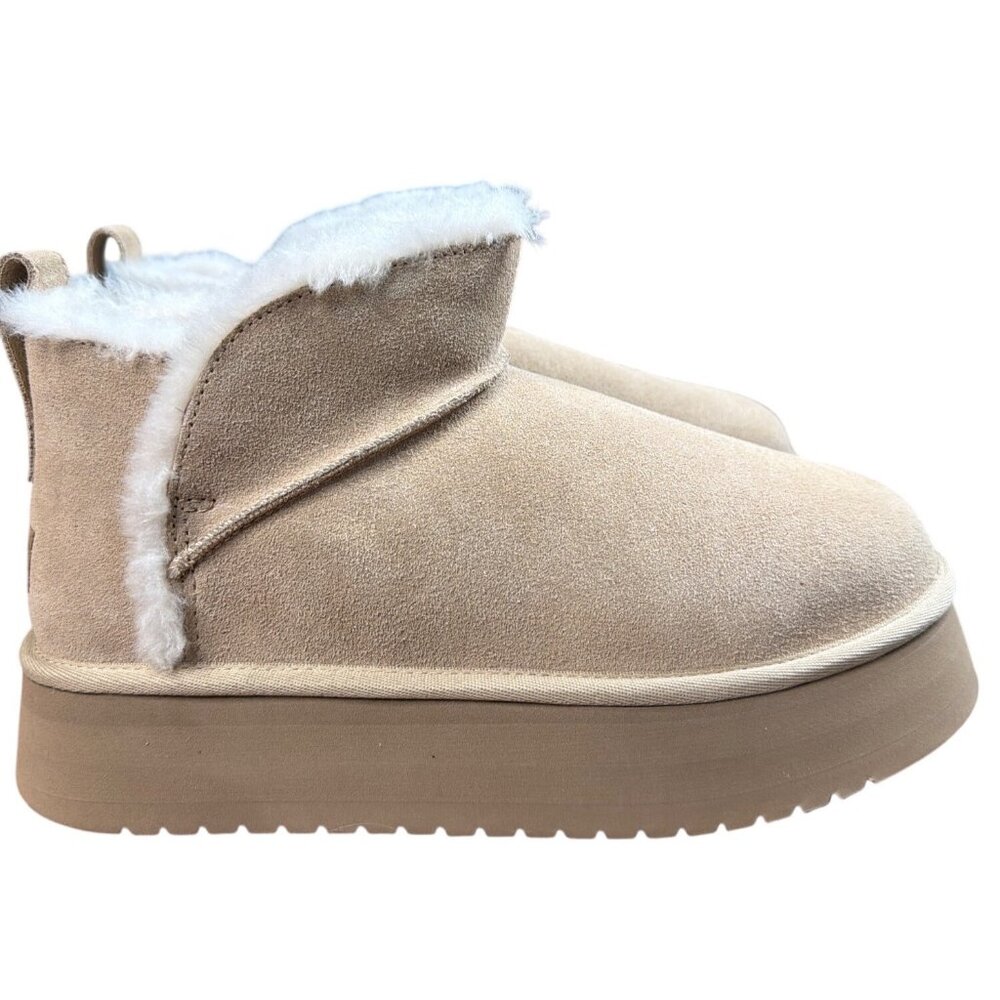 Koolaburra by UGG Koola Ultra Mini Platform Sand Boots Size 10 - Picture 7 of 14